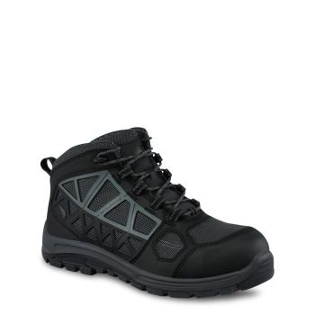 Red Wing Fuse FX 5-inch Waterproof Safety Toe Mens Hiking Shoes Black - Style 6601